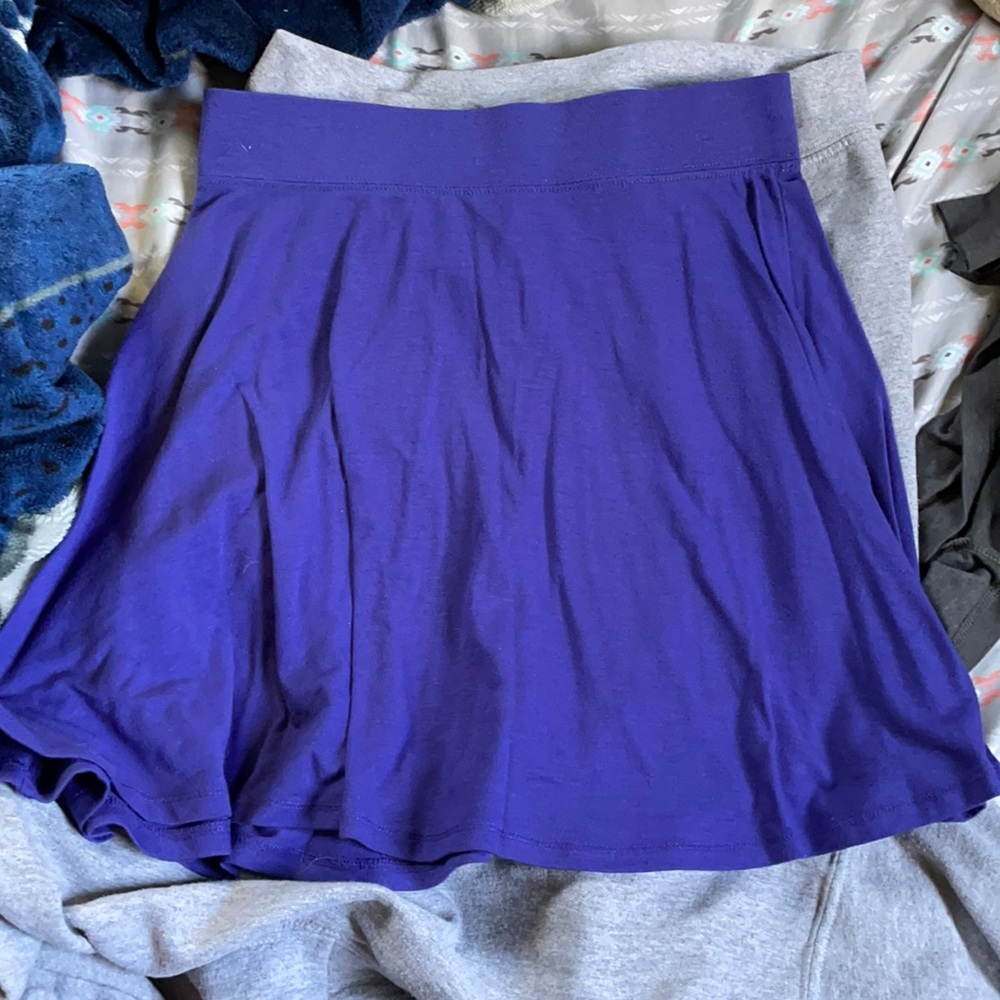 Purple skirt